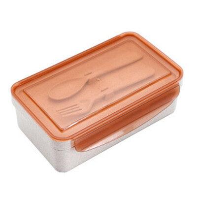 Wheat Straw Lunch Box With Spoon Fork Square Lunch Box Sealed Lunch Bento Box Set Simple Portable Lunch Box For Students
Wheat Straw Lunch Box With Spoon Fork Square Lunch Box Sealed Lunch Bento Box Set Simple Portable Lunch Box For Students