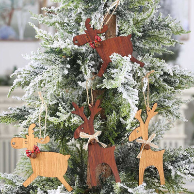 Siaonvr Creative Wood Elk Pendant Christmas Tree Decoration Xmas Decor Deer Ornaments
Siaonvr Creative Wood Elk Pendant Christmas Tree Decoration Xmas Decor Deer Ornaments