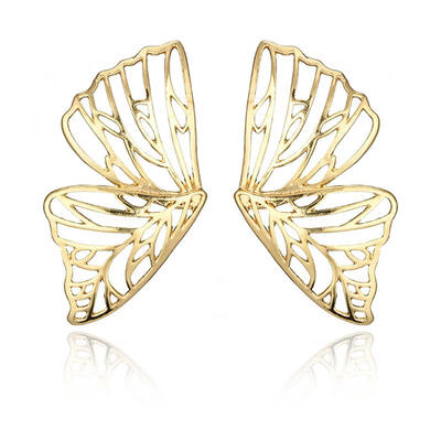 Hot Sale Hollow Big Butterfly Stud Earring for Women Metal Angel Wing Pendant Earrings Statement Jewelry Party Christmas Gift
Hot Sale Hollow Big Butterfly Stud Earring for Women Metal Angel Wing Pendant Earrings Statement Jewelry Party Christmas Gift
