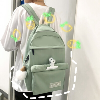 Insfeng schoolbag female Korean version of high school backpack Uzzang Shenya junior high school students campus large shoulder ba
Insfeng schoolbag female Korean version of high school backpack Uzzang Shenya junior high school students campus large shoulder ba