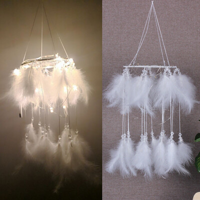 Gobestart Handmade Dream Catcher Feathers Night Light Car Wall Hanging Room Home Decor
Gobestart Handmade Dream Catcher Feathers Night Light Car Wall Hanging Room Home Decor