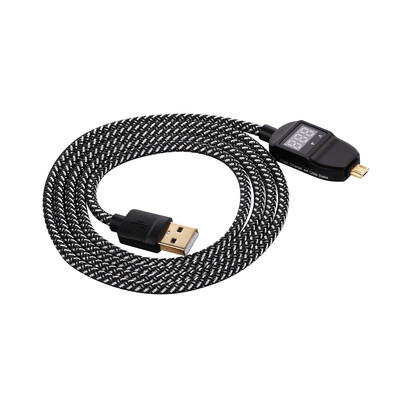 Micro USB Charging Cable USB Data Cable USB Charging Cord 1M Current Voltage Display for Phone Power Bank
Micro USB Charging Cable USB Data Cable USB Charging Cord 1M Current Voltage Display for Phone Power Bank