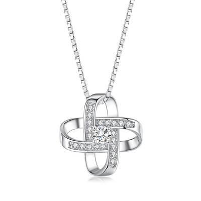 Silver Necklace Zircon Crystal Cross Heart Sun Flower Cherry Flower Pendant Necklace Double Heart Pendants Jewelry for Women
Silver Necklace Zircon Crystal Cross Heart Sun Flower Cherry Flower Pendant Necklace Double Heart Pendants Jewelry for Women