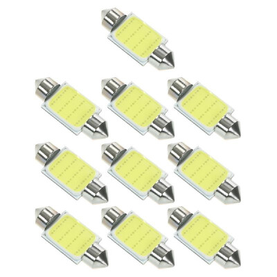 10Pcs Festoon 41mm C5W COB LED White Interior SMD Bulb Car Light Source Dome Reading Lamp
10Pcs Festoon 41mm C5W COB LED White Interior SMD Bulb Car Light Source Dome Reading Lamp