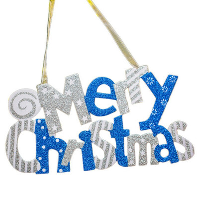 12Inch Glittering Merry Christmas Letter Sign With Hanging String For Xmas Tree Home Door Window Decor
12Inch Glittering Merry Christmas Letter Sign With Hanging String For Xmas Tree Home Door Window Decor