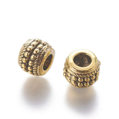 Tibetan Style Alloy European Beads Rondelle Antique Golden Lead Free&Cadmium Free 85x7mm Hole 45mm
Tibetan Style Alloy European Beads Rondelle Antique Golden Lead Free&Cadmium Free 85x7mm Hole 45mm