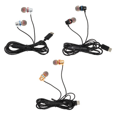 USB Type-C In-Ear Wired Metal Earphone Headset USB-C Earphone Earbuds In-line Control w Mic for Xiaomi 6 Note 3 MIX 2 Letv LeEco
USB Type-C In-Ear Wired Metal Earphone Headset USB-C Earphone Earbuds In-line Control w Mic for Xiaomi 6 Note 3 MIX 2 Letv LeEco