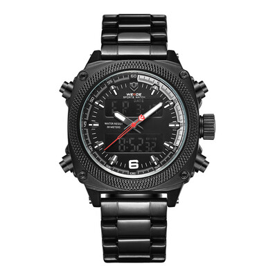 WEIDE WH7302 Quartz Digital Electronic Watch Dual Time Alarm Calendar Stopwatch 3ATM Waterproof Timer Business Men Fashion Casual
WEIDE WH7302 Quartz Digital Electronic Watch Dual Time Alarm Calendar Stopwatch 3ATM Waterproof Timer Business Men Fashion Casual