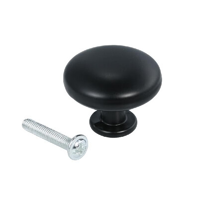 LEEDIS Single Hole Black Round Mushroom Style Cabinet Knob American Style Drawer Pull Drawer Handle Round Cabinet Handle Pull Knob
LEEDIS Single Hole Black Round Mushroom Style Cabinet Knob American Style Drawer Pull Drawer Handle Round Cabinet Handle Pull Knob