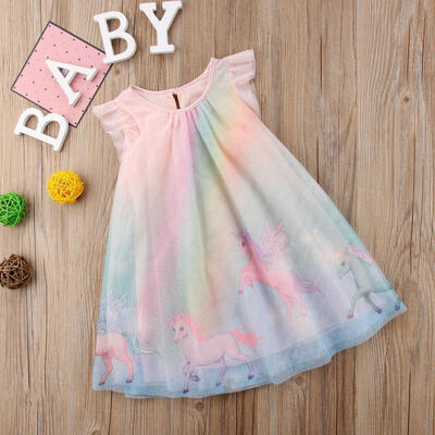 Flower Girl Dress Unicorn Baby Party Pageant Dress Tulle Tutu Clothes Fit For 12M-7T
Flower Girl Dress Unicorn Baby Party Pageant Dress Tulle Tutu Clothes Fit For 12M-7T