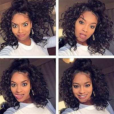 Tailored Brazilian Less Lace Front Full Wig Short Wave Black Natural Looking Women Wigs
Tailored Brazilian Less Lace Front Full Wig Short Wave Black Natural Looking Women Wigs