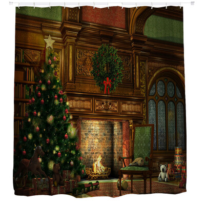 Tailored Christmas Kids Waterproof Polyester Bathroom Shower Curtain Decor With Hooks A
Tailored Christmas Kids Waterproof Polyester Bathroom Shower Curtain Decor With Hooks A