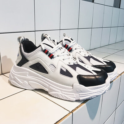 Autumn mens shoes Korean version of the trend of mens sports&leisure port wind old man wild white shoes mesh net red with the tide shoes
Autumn mens shoes Korean version of the trend of mens sports&leisure port wind old man wild white shoes mesh net red with the tide shoes