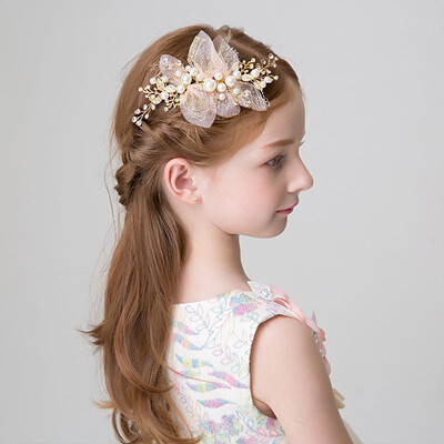 Childrens tiara hair accessories girls princess headband Korean girl hairpin clip gold flower hairpin flower girl jewelry
Childrens tiara hair accessories girls princess headband Korean girl hairpin clip gold flower hairpin flower girl jewelry