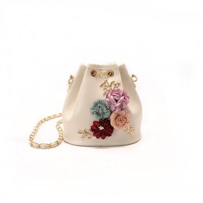 Lady Flower Bucket Bag Crossbody Bags Summer Women PU Leather Fashion Messenger Bags Floral Chains Small Cute Shoulder Bags
Lady Flower Bucket Bag Crossbody Bags Summer Women PU Leather Fashion Messenger Bags Floral Chains Small Cute Shoulder Bags