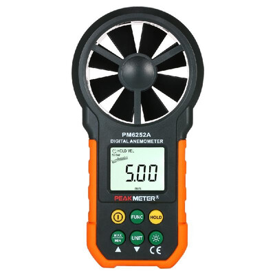 PEAKMETER Handheld Anemometer Portable Wind Speed Meter CFM Meter Wind Gauges Air Flow Thermometer with LCD Backlight for Weather
PEAKMETER Handheld Anemometer Portable Wind Speed Meter CFM Meter Wind Gauges Air Flow Thermometer with LCD Backlight for Weather