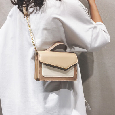 Net red small bag female 2019 new contrast color texture ocean shoulder bag wild chain small square bag Messenger bag tide
Net red small bag female 2019 new contrast color texture ocean shoulder bag wild chain small square bag Messenger bag tide