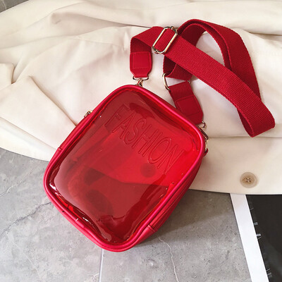 Ins super hot small bag woman 2019 new Korean version of jelly transparent square bag simple mini oblique satchel bag
Ins super hot small bag woman 2019 new Korean version of jelly transparent square bag simple mini oblique satchel bag