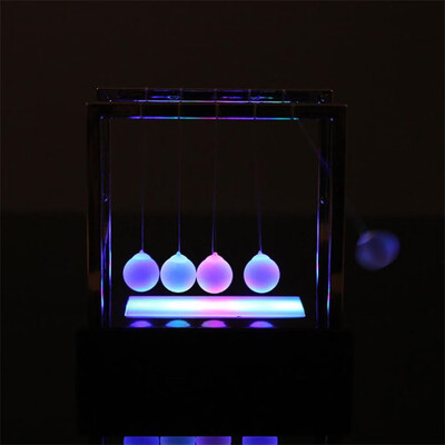 Tailored Newtons Cradle LED Light Up Kinetic Energy Home Office Science Toys Home Decor
Tailored Newtons Cradle LED Light Up Kinetic Energy Home Office Science Toys Home Decor
