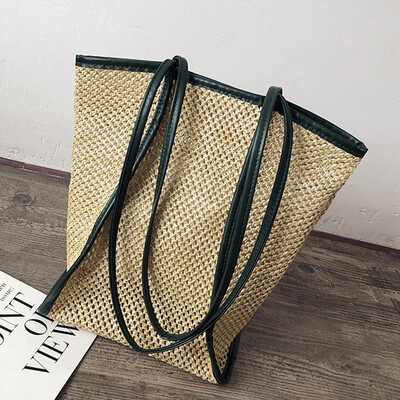 In early autumn the new hollowed-out straw bag 2019 Korean version chic braided beach vacation style handbag
In early autumn the new hollowed-out straw bag 2019 Korean version chic braided beach vacation style handbag