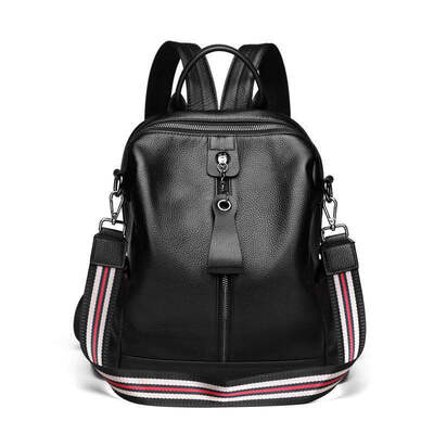 Leather shoulder bag female 2019 new soft leather tide brand wild fashion first layer leather ladies dual-use casual backpack
Leather shoulder bag female 2019 new soft leather tide brand wild fashion first layer leather ladies dual-use casual backpack