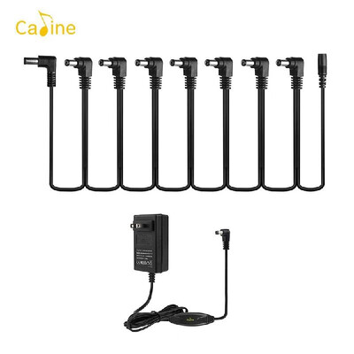 Caline CP-07 Guitar Effects Power Supply Adapter DC 9V 2A with Output Cable Filter 8-Way Topology Cable
Caline CP-07 Guitar Effects Power Supply Adapter DC 9V 2A with Output Cable Filter 8-Way Topology Cable
