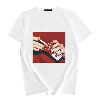 Women Fashion Concise Casual All-match Loose Short Sleeve Printed Round Collar T-shirt
Women Fashion Concise Casual All-match Loose Short Sleeve Printed Round Collar T-shirt