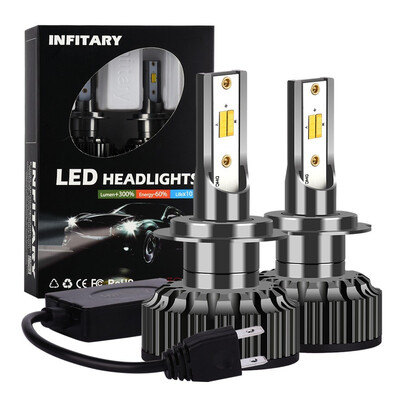 Infitary 2PCS H7 Super Bright Car LED Lights Three Color LED Car Headlight Fog light
Infitary 2PCS H7 Super Bright Car LED Lights Three Color LED Car Headlight Fog light