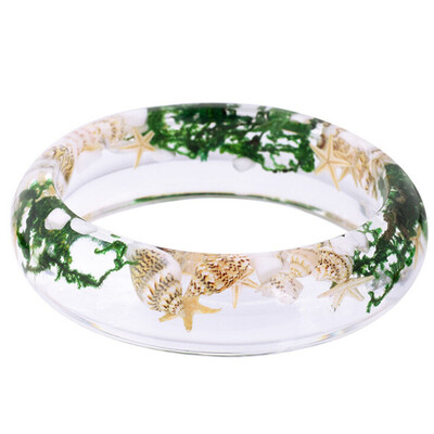 Handmade Aquatic Plants with Conch & Starfish Pressed Flower Transparent Resin WomensGirls Charm Bracelet-Size Option
Handmade Aquatic Plants with Conch & Starfish Pressed Flower Transparent Resin WomensGirls Charm Bracelet-Size Option