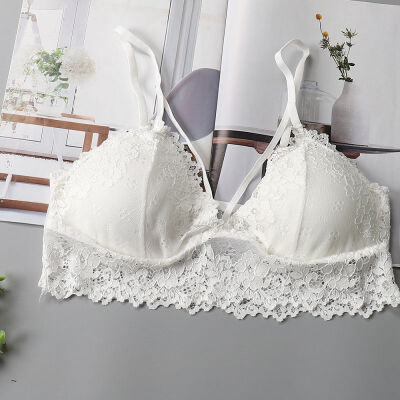 Sexy Women Padded Bras Wireless Thin Underwear Women Seamless Deep V-Neck Lace Bras
Sexy Women Padded Bras Wireless Thin Underwear Women Seamless Deep V-Neck Lace Bras