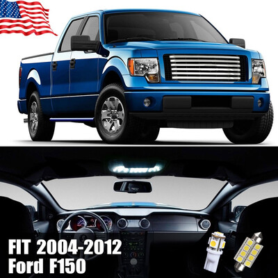 16PCS 6000K White LED Lights Interior Package Deal Kit For 2004-2012 Ford F150 
16PCS 6000K White LED Lights Interior Package Deal Kit For 2004-2012 Ford F150