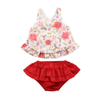 Newborn Baby Clothing Print Vest For Girls T-shirtRuffle panties Shorts Beach Baby girls Clothes Set tracksuit for girls
Newborn Baby Clothing Print Vest For Girls T-shirtRuffle panties Shorts Beach Baby girls Clothes Set tracksuit for girls