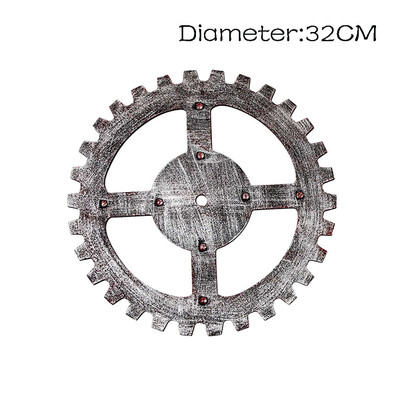 Toponeto European Modern Vintage Steampunk Gear Industrial Style Wall Home Decoration Sil
Toponeto European Modern Vintage Steampunk Gear Industrial Style Wall Home Decoration Sil