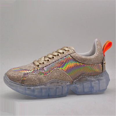 2019 New Fashion Womens Chunky Shoes Woman Triple Sole Metallic Sequins Women Glitter Platform Sneakers Height Increase Shoes
2019 New Fashion Womens Chunky Shoes Woman Triple Sole Metallic Sequins Women Glitter Platform Sneakers Height Increase Shoes