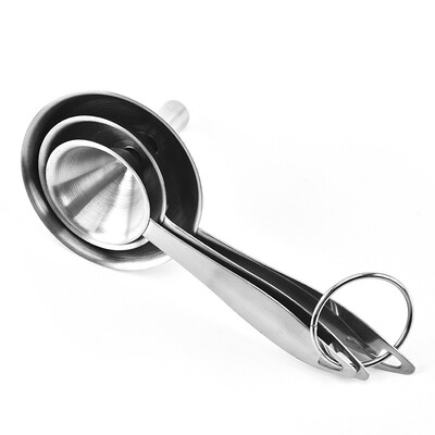 3x Mini Stainless Steel Funnel Small Metal Portable Funnels Kitchen Fashion Hot
3x Mini Stainless Steel Funnel Small Metal Portable Funnels Kitchen Fashion Hot