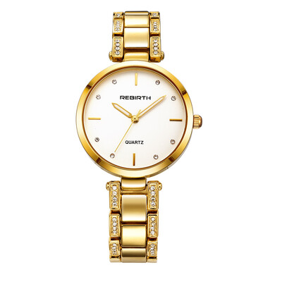 REBIRTH large dial steel belt with diamond fashion female literary quartz female watch
REBIRTH large dial steel belt with diamond fashion female literary quartz female watch