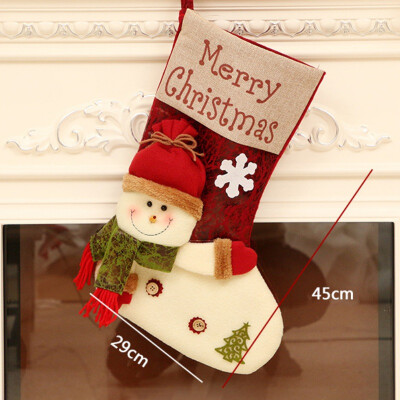 Christmas Stocking Large Capacity Santa Claus Sock Gift Bag Kids Xmas Decoration Candy Bag Bauble Christmas Tree Ornaments
Christmas Stocking Large Capacity Santa Claus Sock Gift Bag Kids Xmas Decoration Candy Bag Bauble Christmas Tree Ornaments