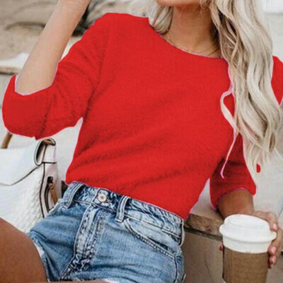 NEW Autumn And Winter Fashion Women Casual Tops Fuzzy Blouse Pullover Jumper Loose Sweater Knitwear Long Sleeve Knitted Sweaters
NEW Autumn And Winter Fashion Women Casual Tops Fuzzy Blouse Pullover Jumper Loose Sweater Knitwear Long Sleeve Knitted Sweaters