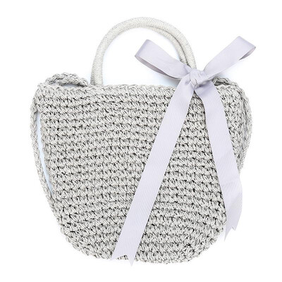 Fashion Women Ribbon Handbag Straw Weave Knitting Bucket Bag Summer Beach Holiday Totes Shoulder Bag
Fashion Women Ribbon Handbag Straw Weave Knitting Bucket Bag Summer Beach Holiday Totes Shoulder Bag