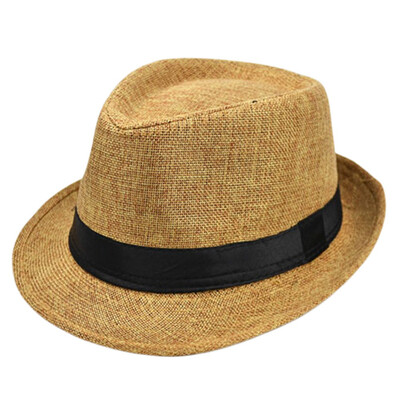 Unisex Women Men Summer Casual Beach Trilby Hat Wide Brim Panama Hat With Black Ribbon
Unisex Women Men Summer Casual Beach Trilby Hat Wide Brim Panama Hat With Black Ribbon