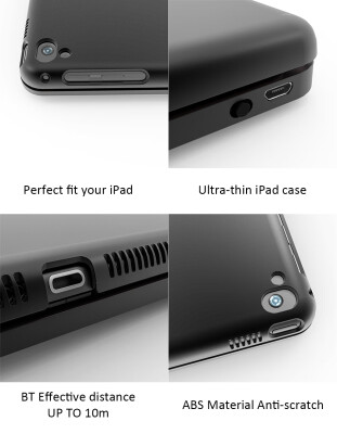 F19B Smart Keyboard Case Flip Cover Wireless BT Keyboard Case for iPad Air 1 2 5 6 Pro 97
F19B Smart Keyboard Case Flip Cover Wireless BT Keyboard Case for iPad Air 1 2 5 6 Pro 97