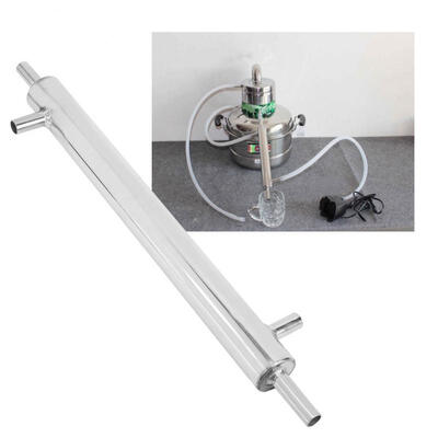 Greensen Cooler Distiller Condenser Stainless Steel External Cooling Pipe Tube for Home Brewery
Greensen Cooler Distiller Condenser Stainless Steel External Cooling Pipe Tube for Home Brewery