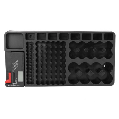 Portable Convenient Storage Cell Organizer With Tester Portable Holder Case Box Checker DIY Kit
Portable Convenient Storage Cell Organizer With Tester Portable Holder Case Box Checker DIY Kit