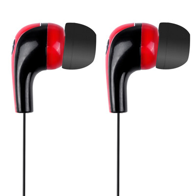 Stylish In-Ear Stereo Earphone Earbud Headphone for iPod iPhone MP3 MP4 Smartphone Red & Black
Stylish In-Ear Stereo Earphone Earbud Headphone for iPod iPhone MP3 MP4 Smartphone Red & Black