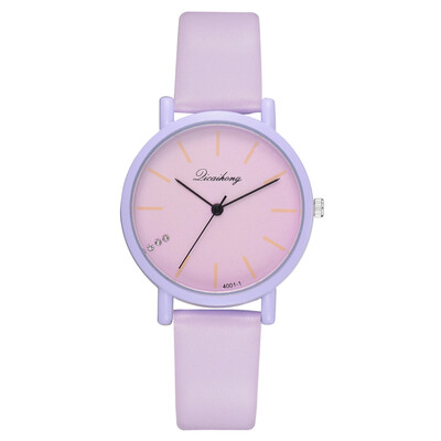 Korean fashion casual student watch ebay hot new trend solid color ladies PU fashion watch
Korean fashion casual student watch ebay hot new trend solid color ladies PU fashion watch