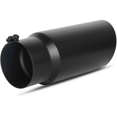 5" Inlet Black Exhaust Tip5" x 6" x 15" Clamp On Design Universal Stainless Steel Diesel Exhaust Tailpipe Tip
5" Inlet Black Exhaust Tip5" x 6" x 15" Clamp On Design Universal Stainless Steel Diesel Exhaust Tailpipe Tip