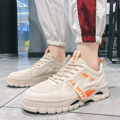 2019 new summer mens shoes white sports casual running wild white shoes breathable mens mesh old tidal shoes
2019 new summer mens shoes white sports casual running wild white shoes breathable mens mesh old tidal shoes