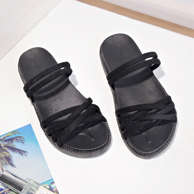 Roman sandals womens summer Korean version of thick-soled hundred set casual non-slip cool drag-to-toed student shoes
Roman sandals womens summer Korean version of thick-soled hundred set casual non-slip cool drag-to-toed student shoes