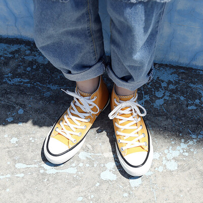 Comet EVENSTAR 1970s canvas shoes yellow wild casual shoes ulzzang student couple shoes
Comet EVENSTAR 1970s canvas shoes yellow wild casual shoes ulzzang student couple shoes