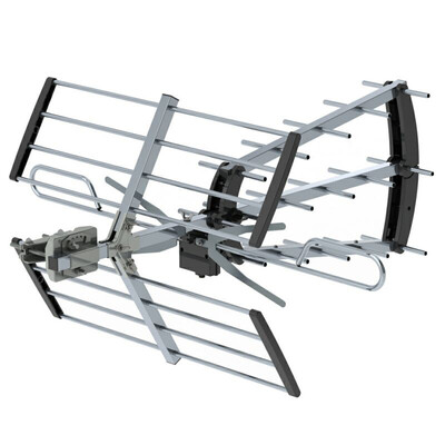 Leadzm TA-450UV Frequency 174-230MHz470-860MHz Outdoor Assembly Antenna without Stand Silver
Leadzm TA-450UV Frequency 174-230MHz470-860MHz Outdoor Assembly Antenna without Stand Silver